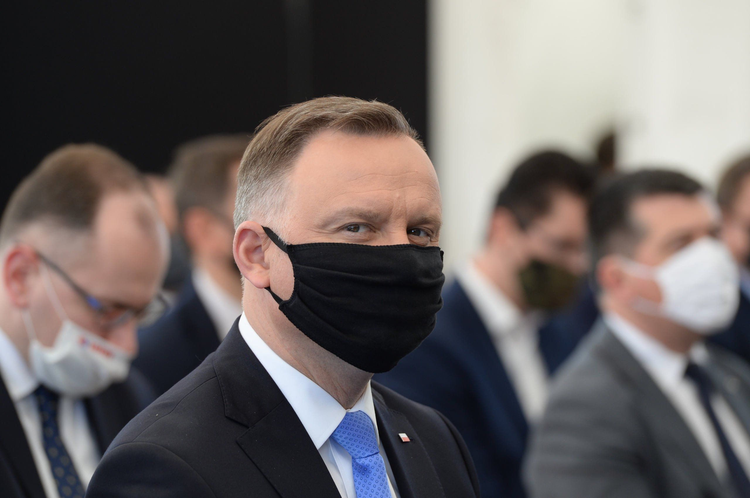 Duda: za mało testów to wina Tuska