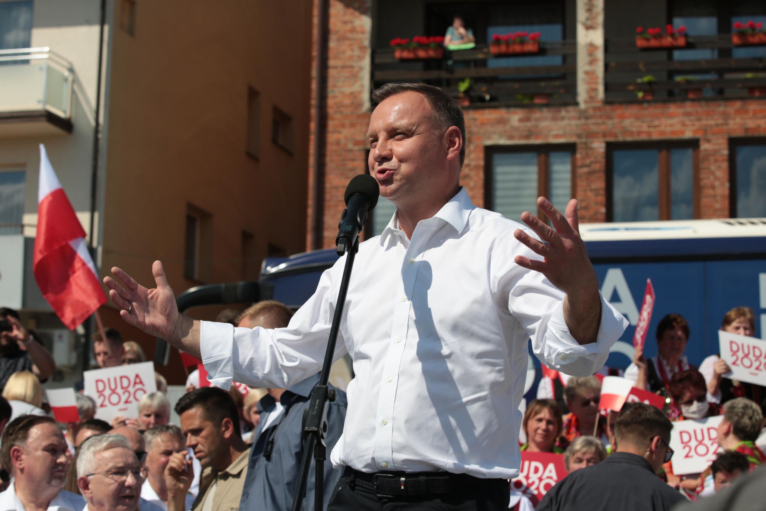 Andrzej Duda obiecuje zakaz adopcji przez pary jednopłciowe