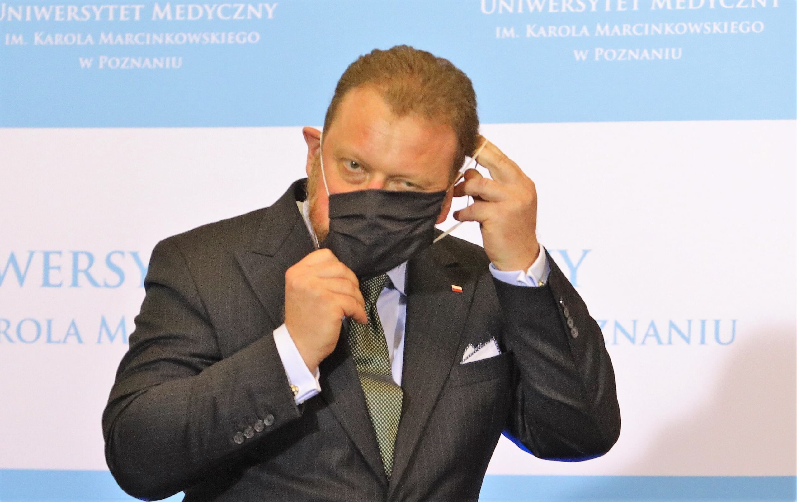 23.06.2020 Poznan , Minister zdrowia Lukasz Szumowski na Uniwersytecie Medycznym w Poznaniu . 
Fot. Lukasz Cynalewski / Agencja Gazeta