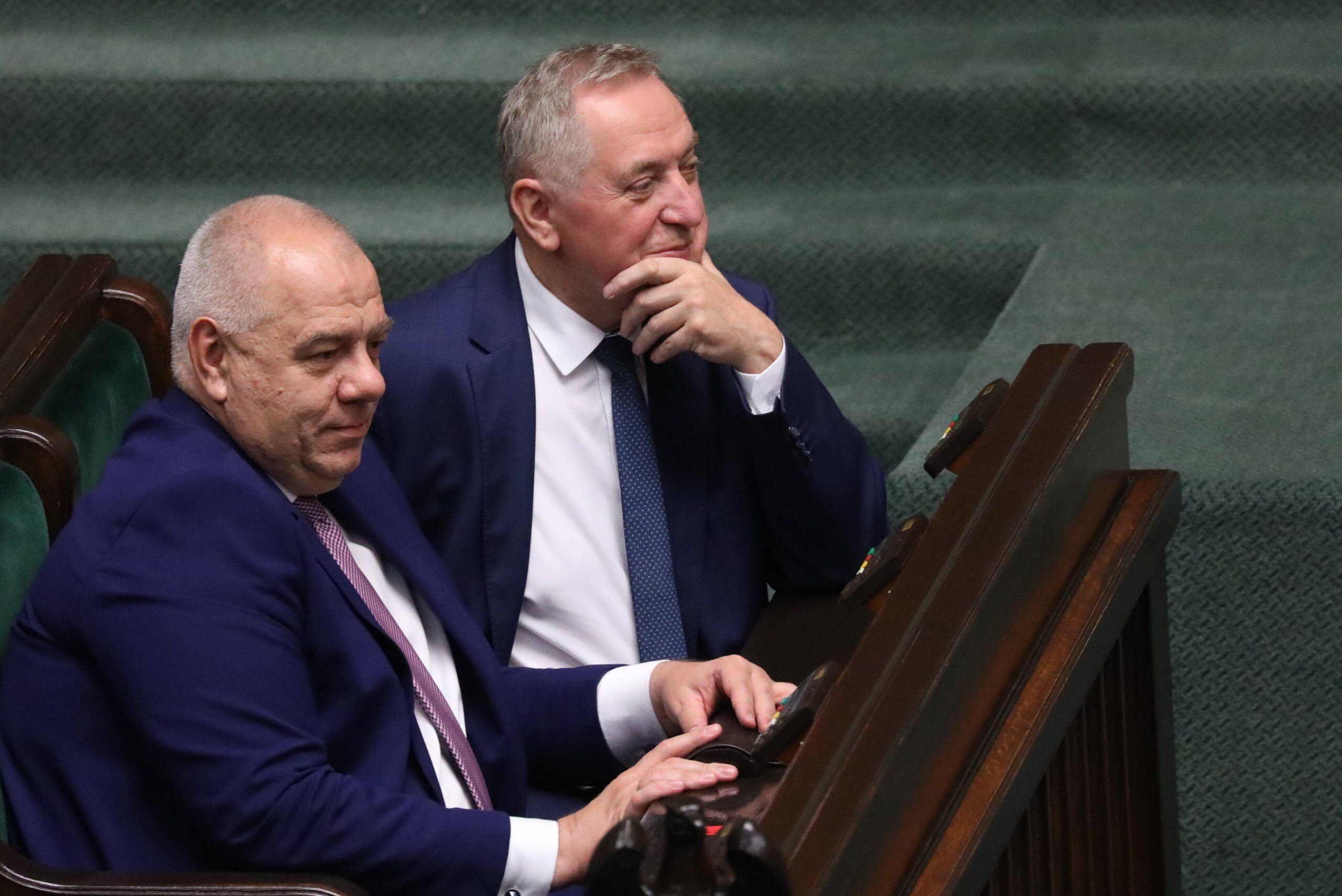 Jacek Sasin na posiedzeniu Sejmu