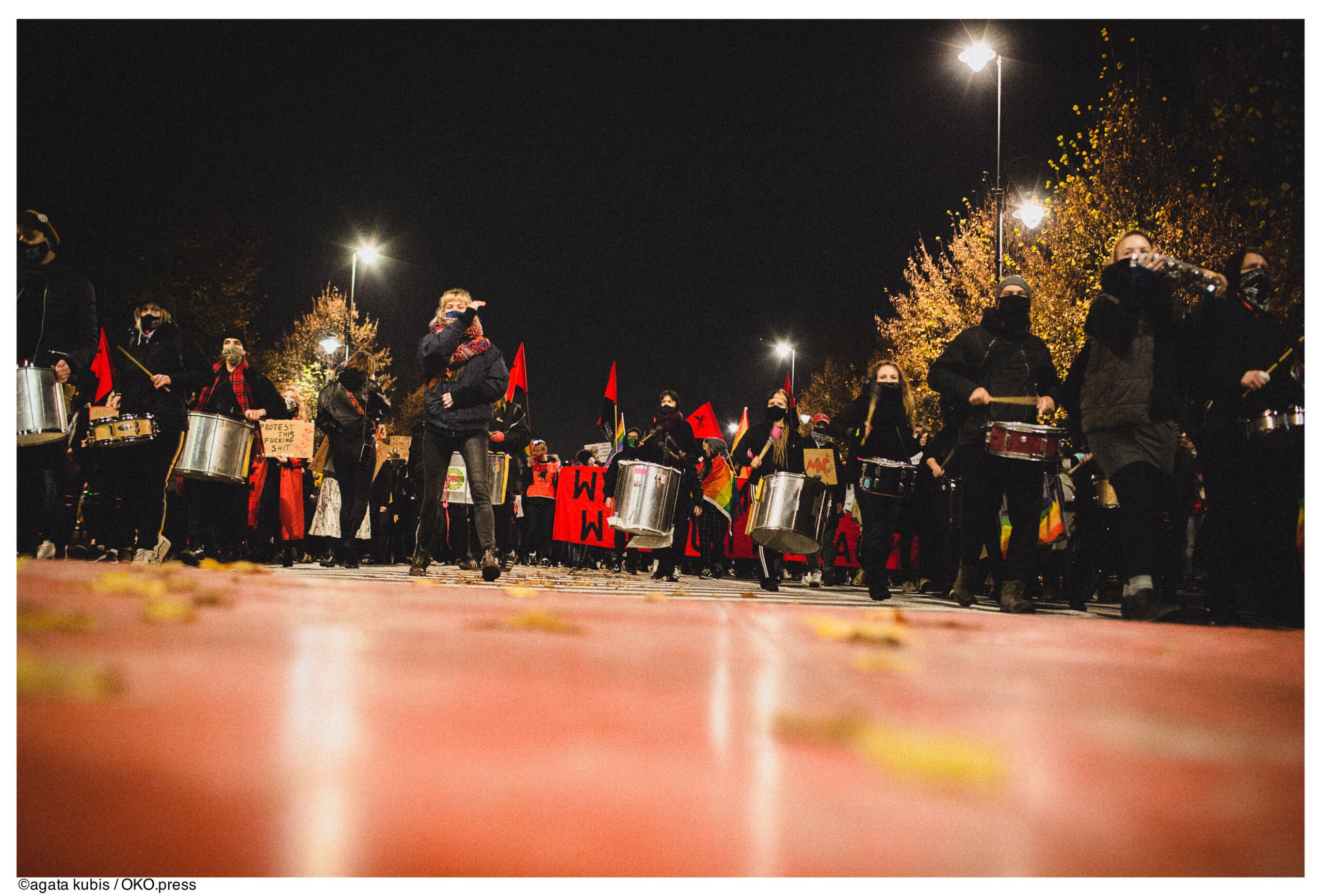 Warszawa, protest 30.10.2020