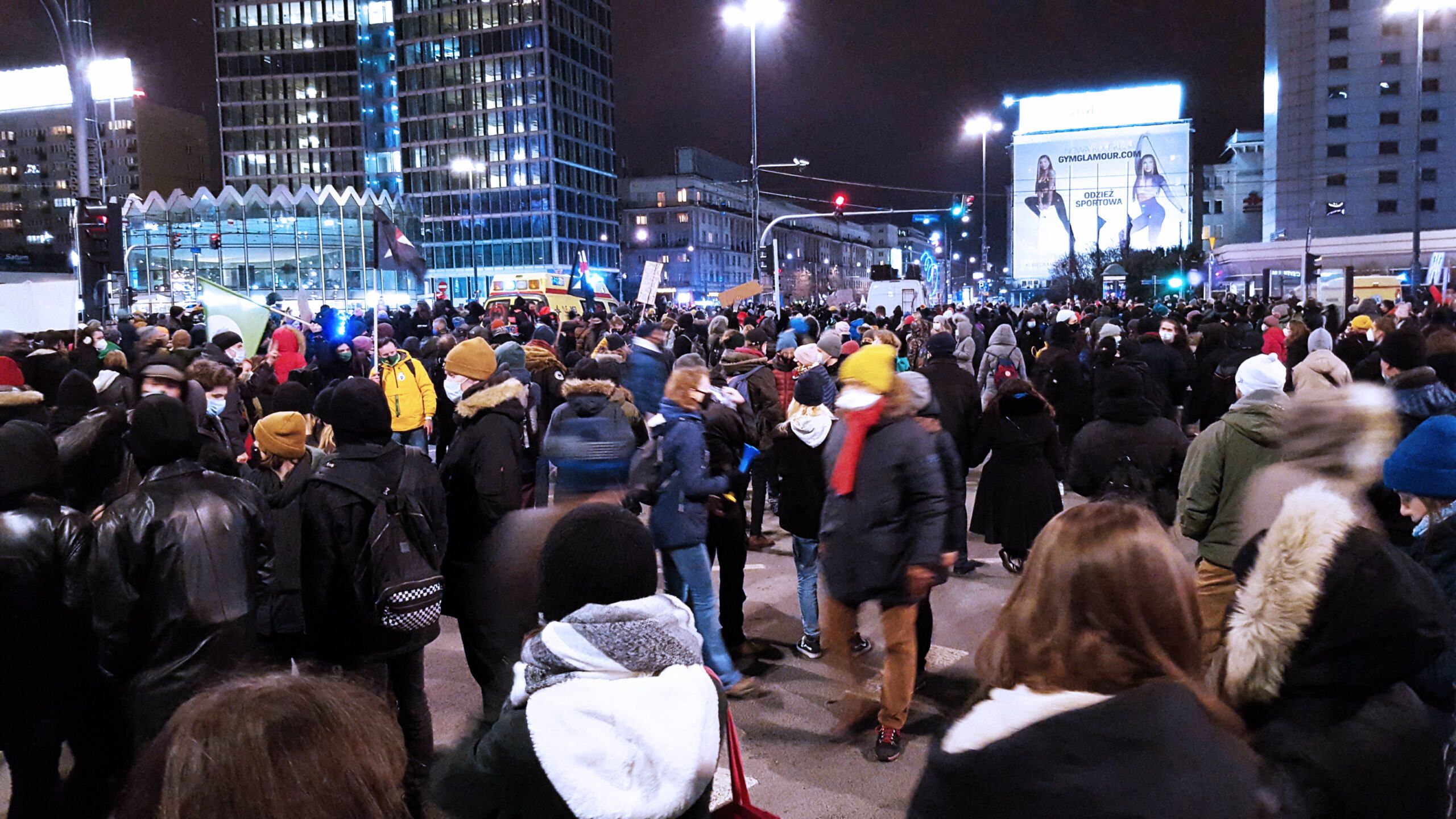 Warszawa, protest 27.01.2021