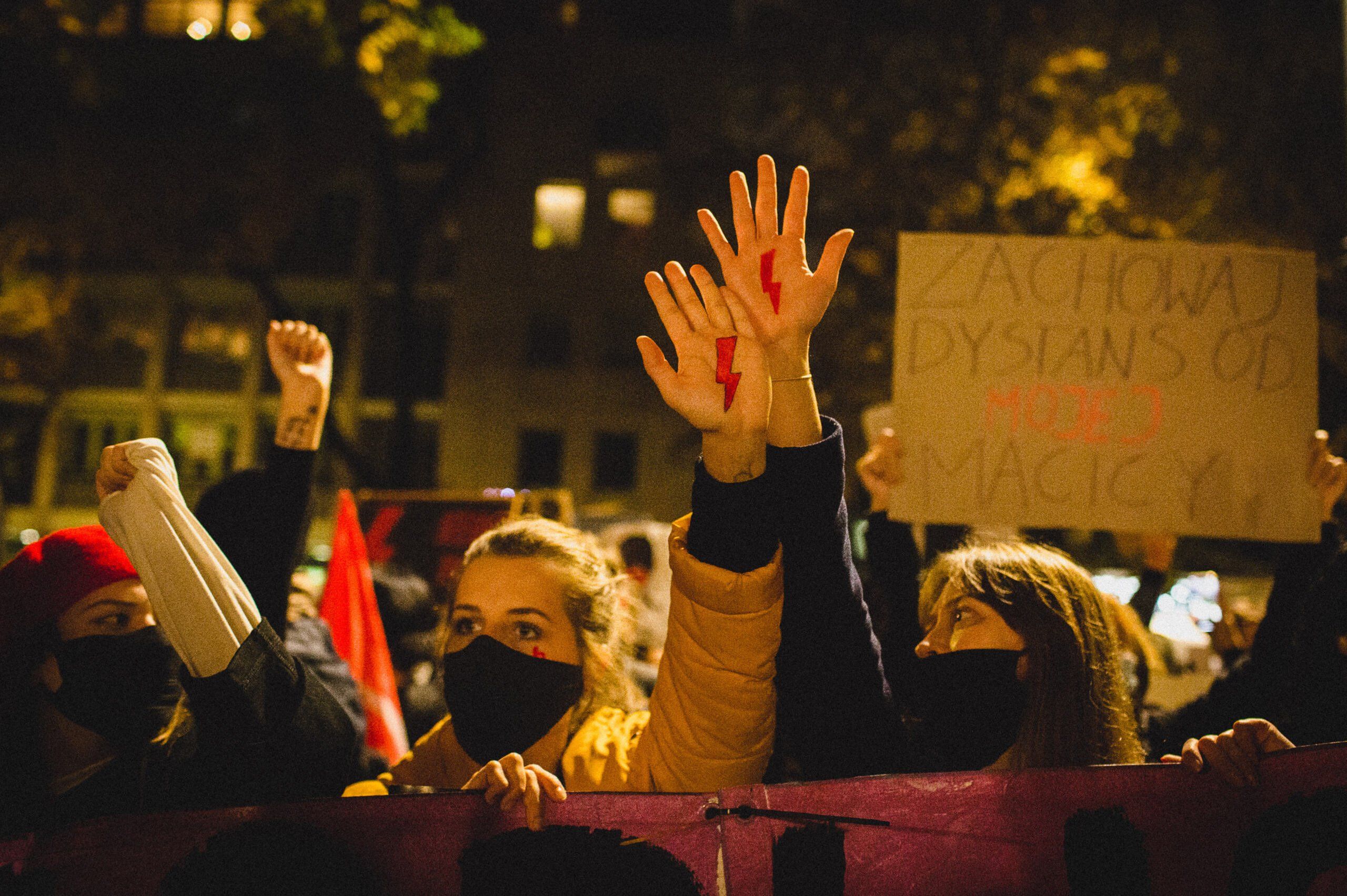 Warszawa, protest 26.10.2020