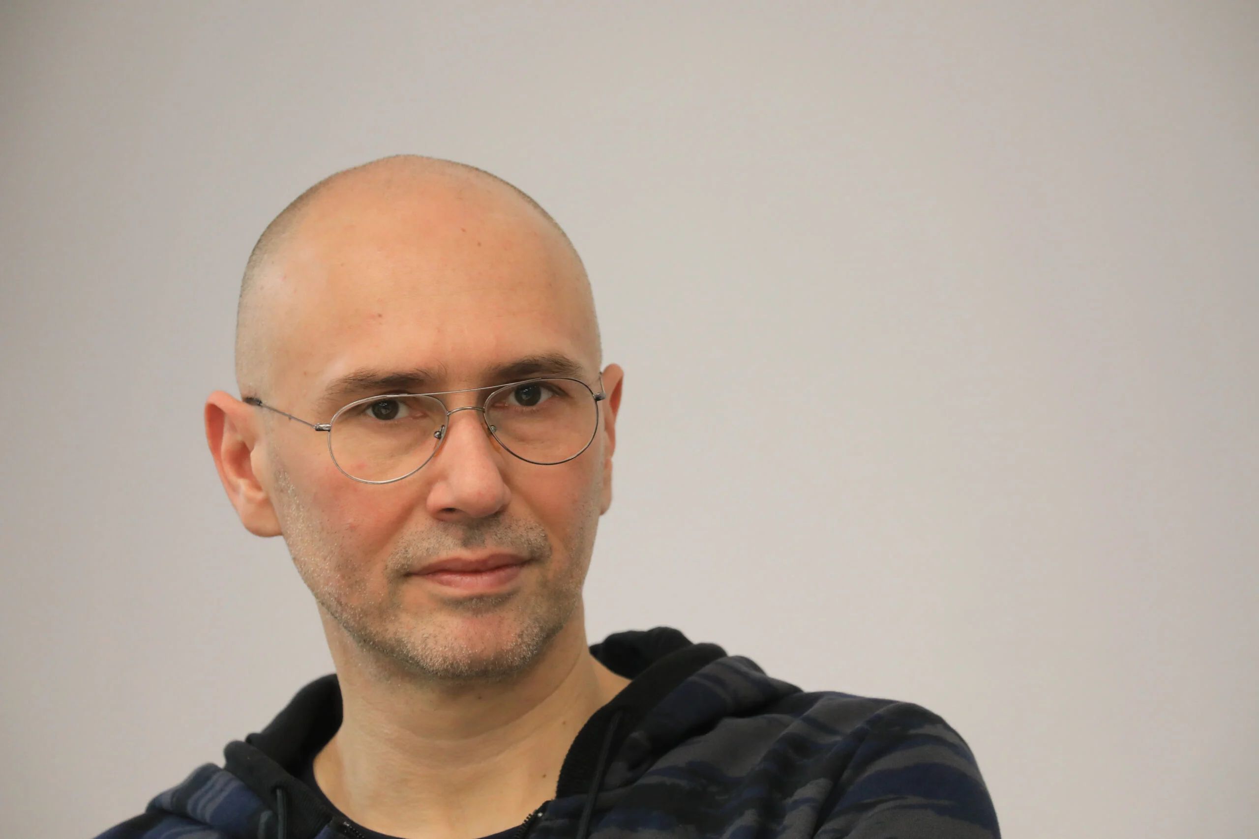 16.01.2018 Warszawa , ul. Mokotowska 29a . Jan Sowa podczas konferencji prasowej dotyczacej otwarcia nowej siedziby Biennale Warszawa .
Fot. Jacek Marczewski / Agencja Gazeta