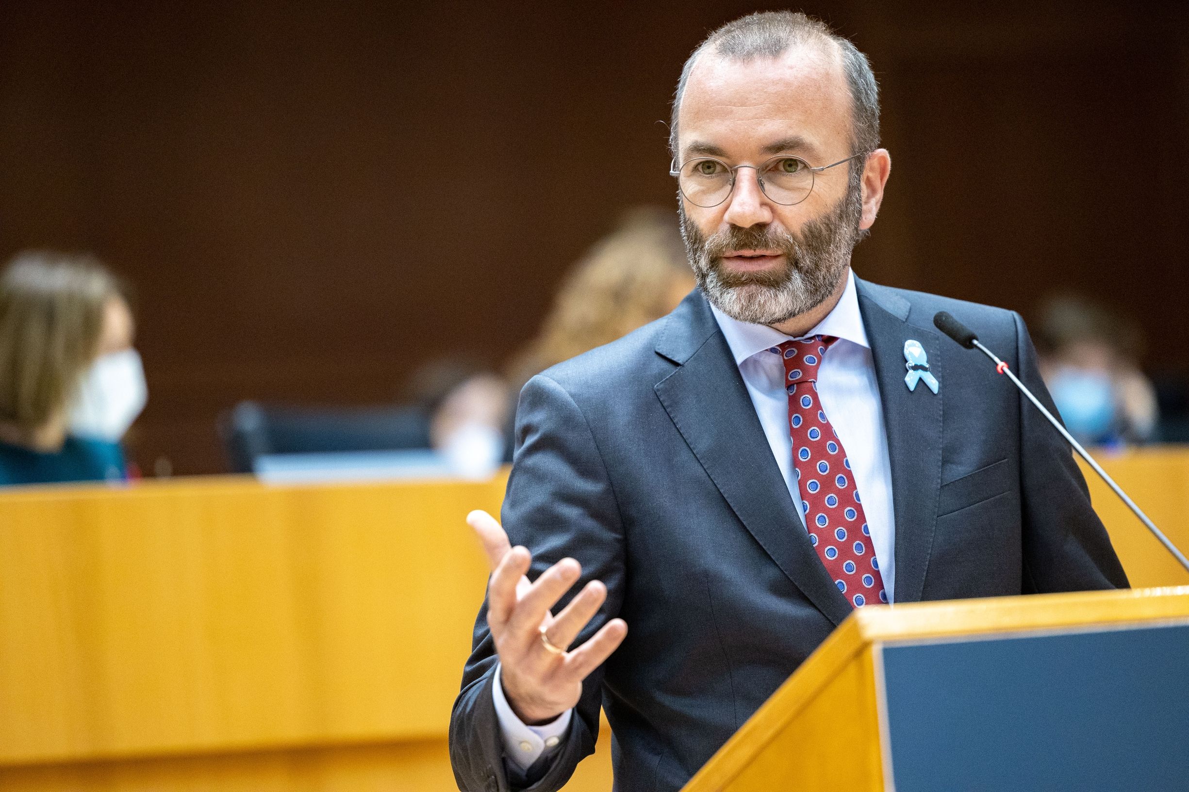 Przewodniczący EPL w PE Manfred Weber