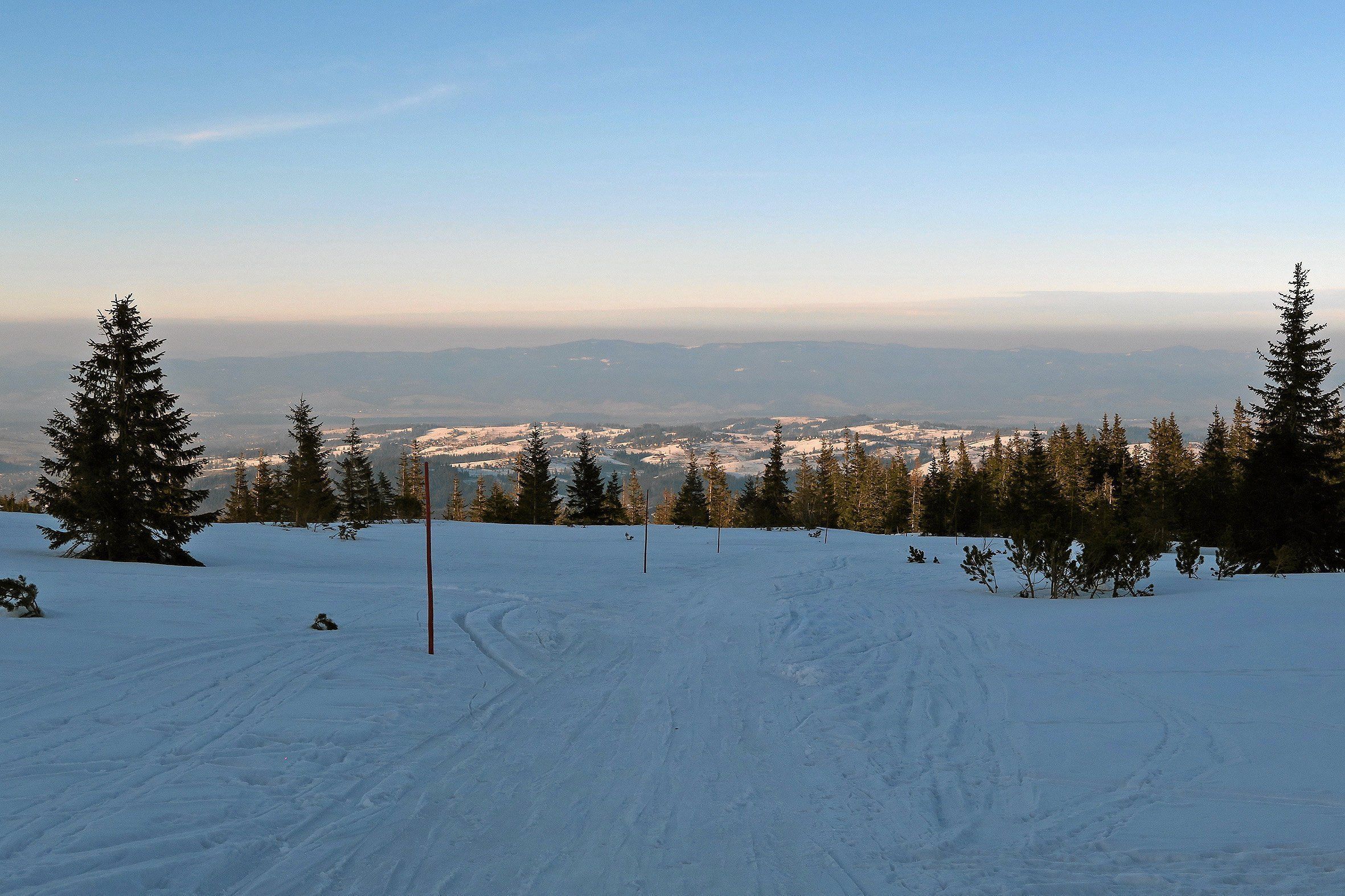 11.03.2018 Tatry . Boczan . Smog nad Podhalem
Fot. Marek Podmokly / Agencja Gazeta