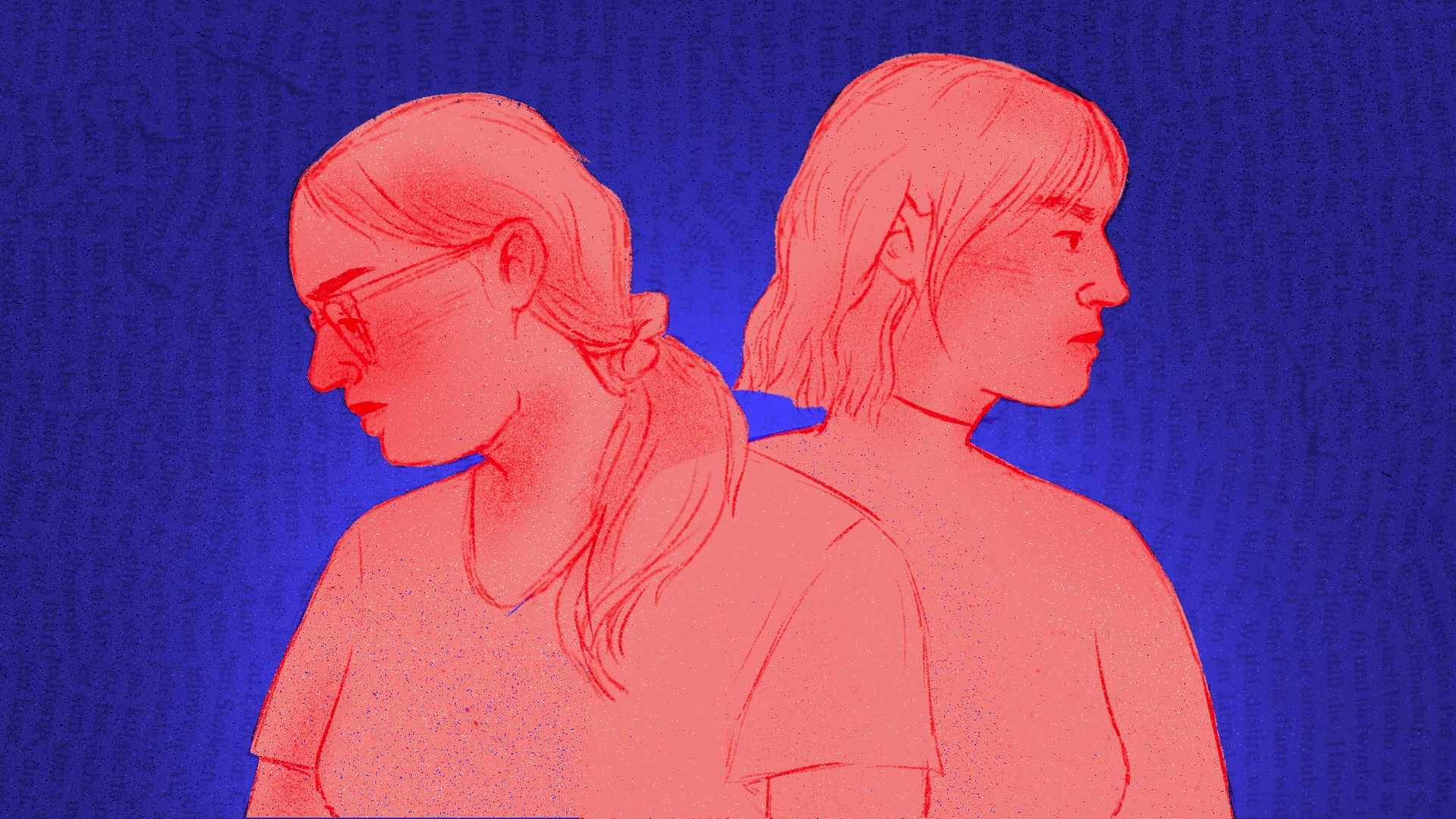 Obrazek przedstawiający dwie kobiety- matki