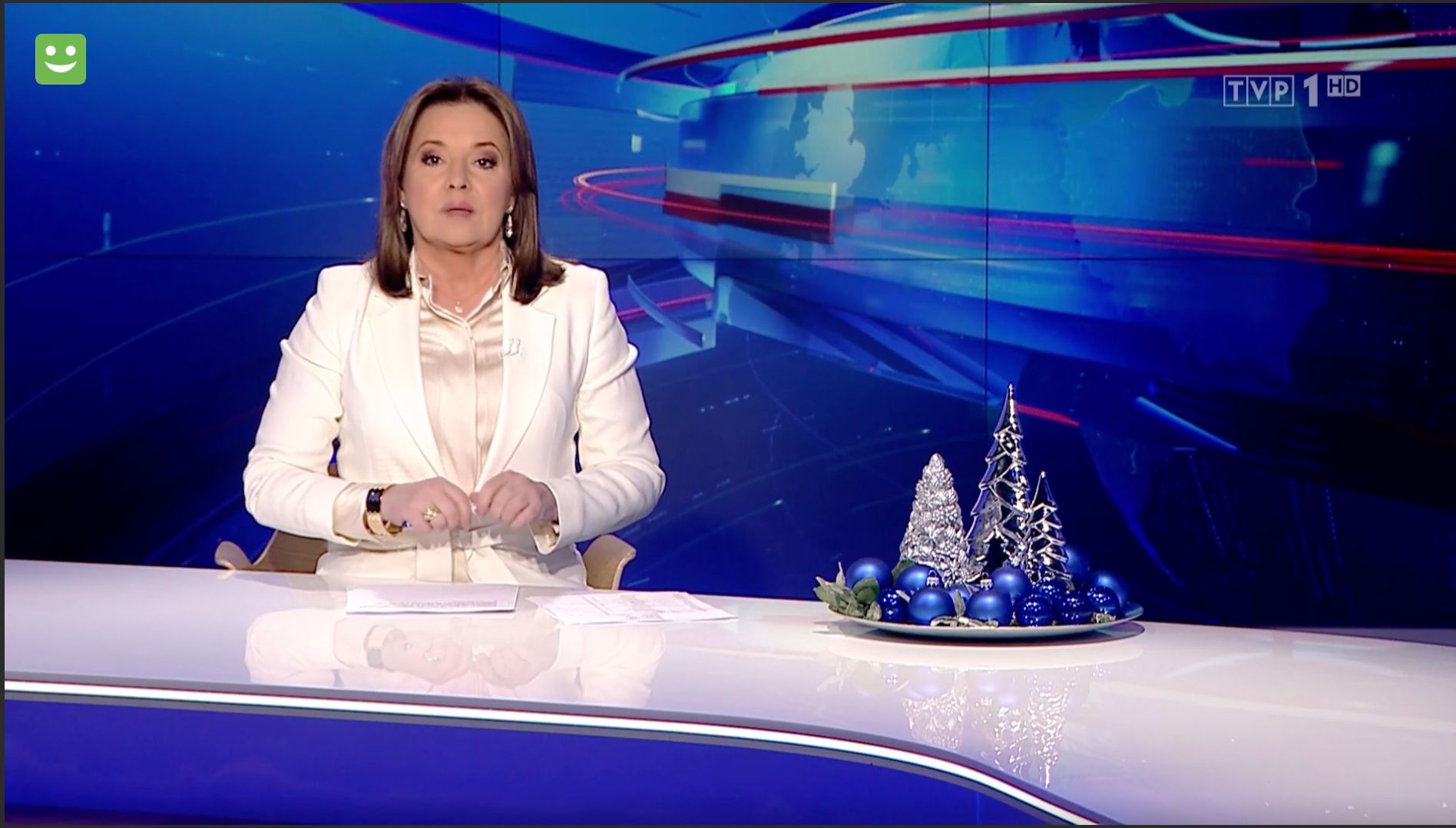 Danuta Holecka w „Wiadomościach" 25 grudnia 2021 roku