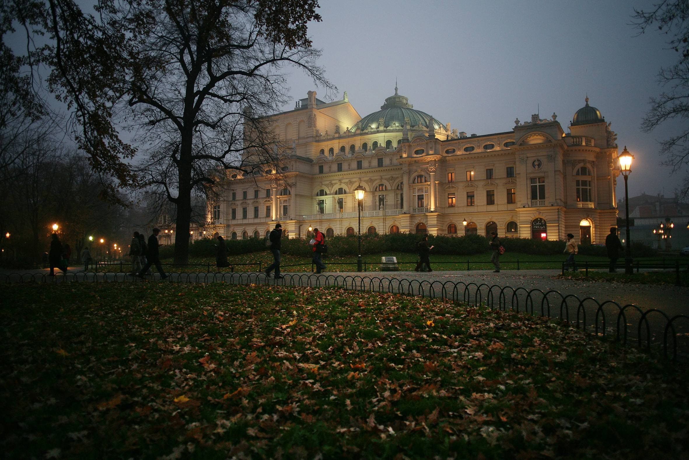 budynek teatru w Krakowie
