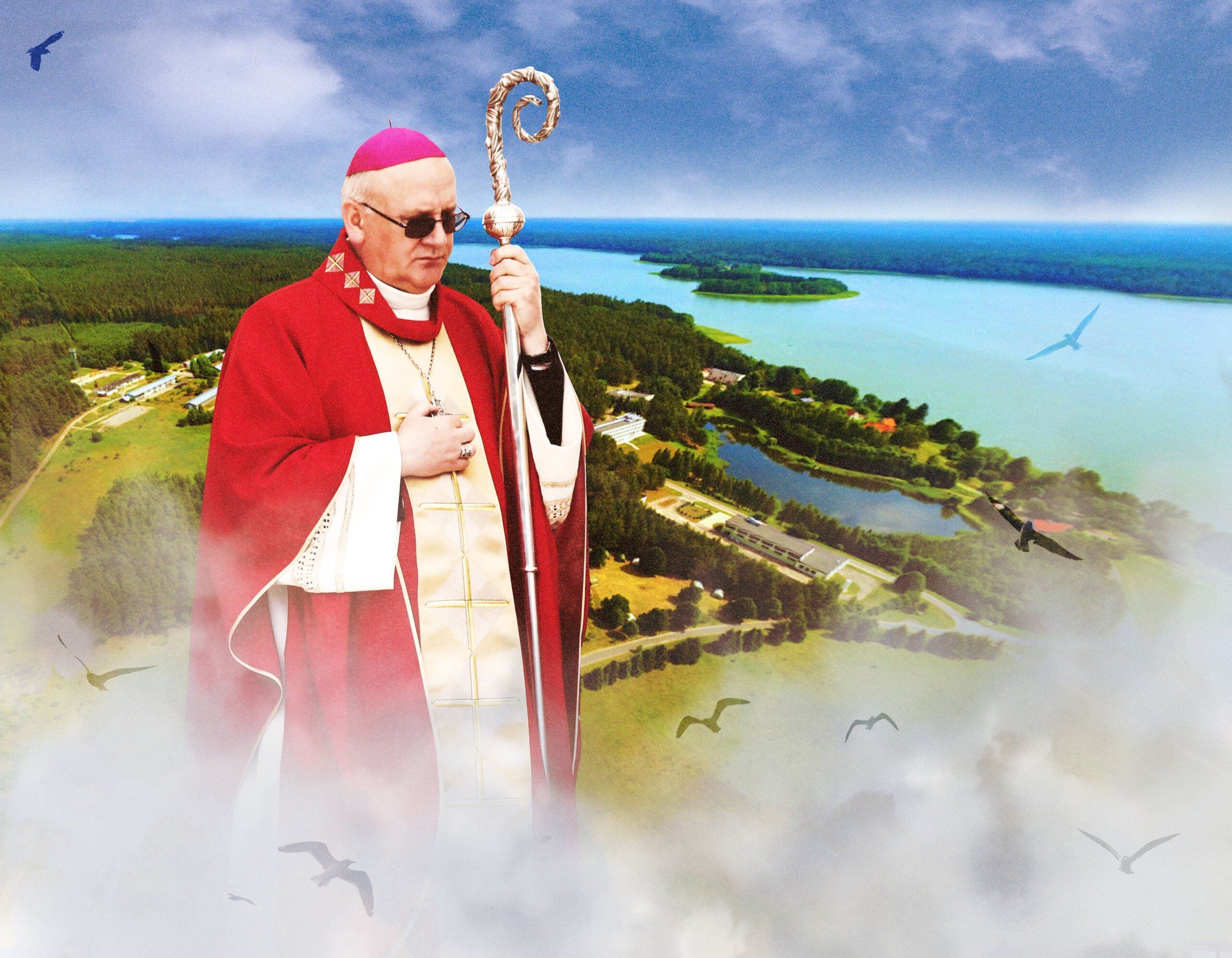 Caritas Rybaki; bp Józef Górzyński
