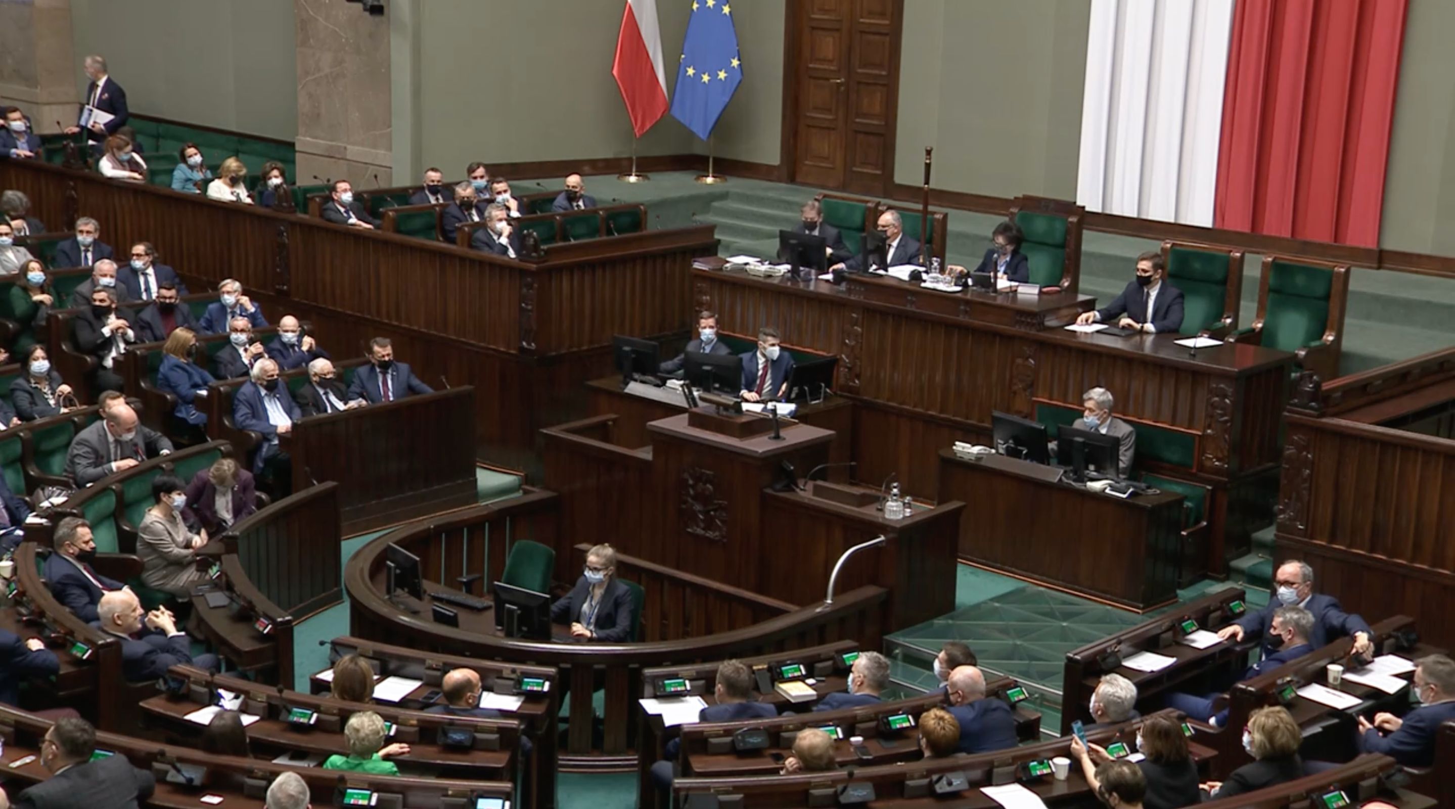 Sejm przed głosowaniem ustawy o pomocy uchodźcom z Ukrainy, 9 marca 2022