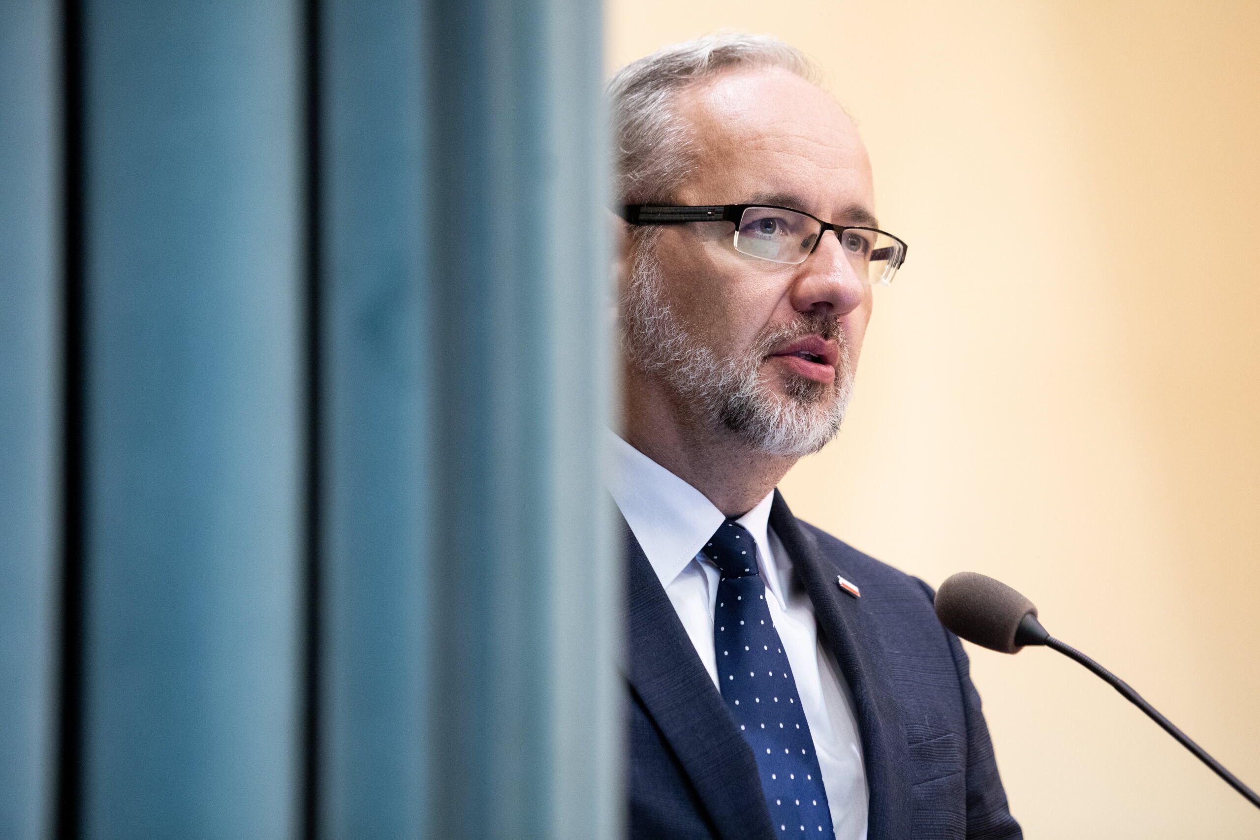 05.10.2022 Lublin . Minister zdrowia Adam Niedzielski podczas inauguracji roku akademickiego na Uniwersytecie Medycznym .
Fot. Jakub Orzechowski / Agencja Wyborcza.pl