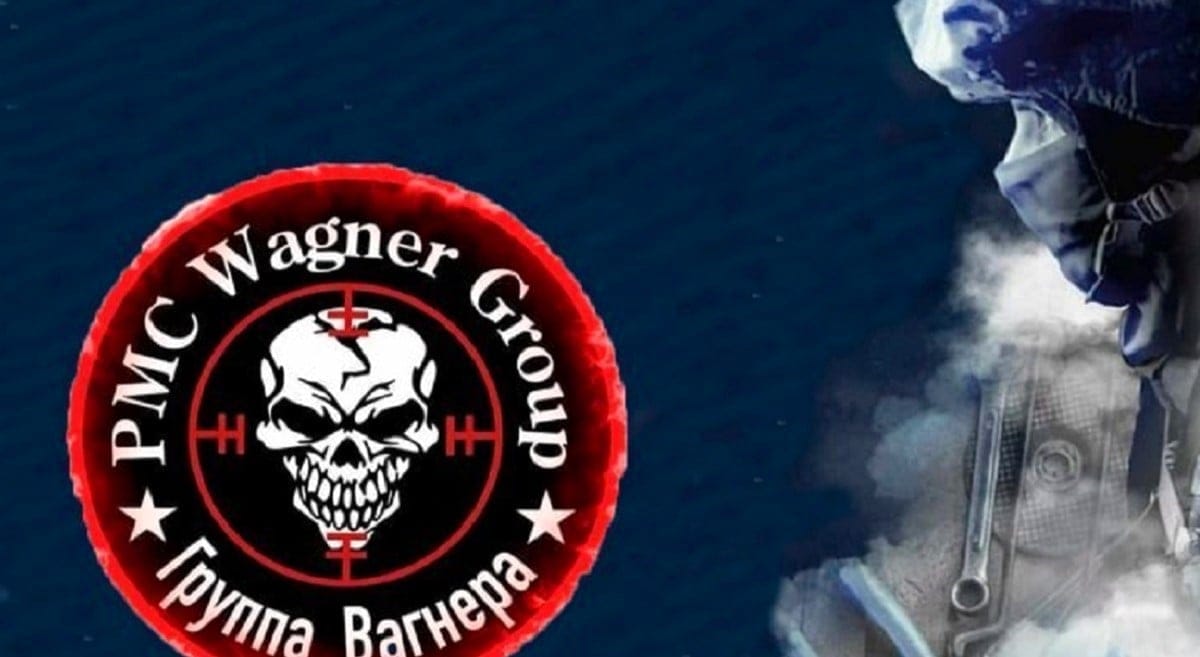 Fragment logo Grupy Wagnera