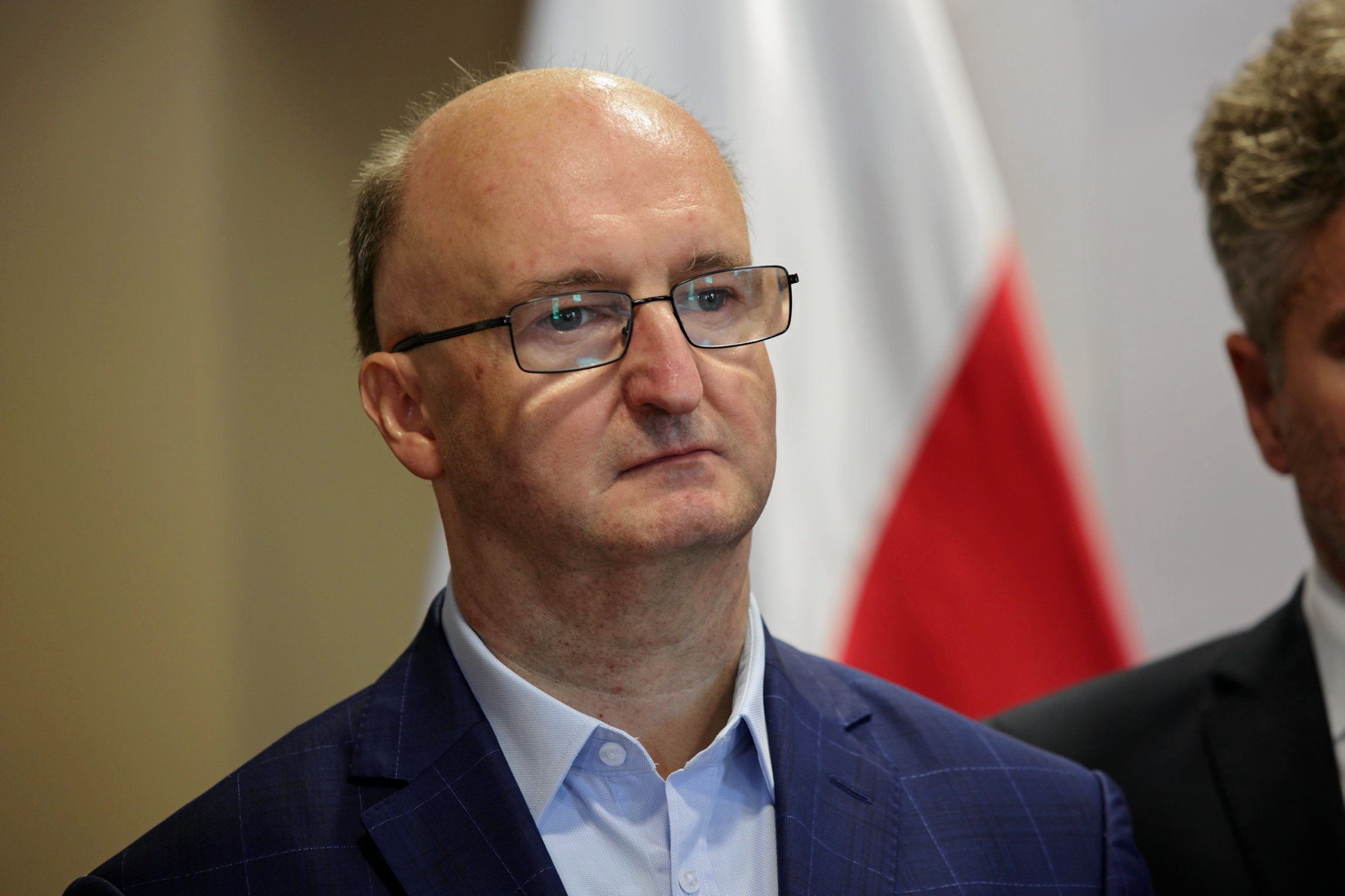 Piotr Wawrzyk na konferencji