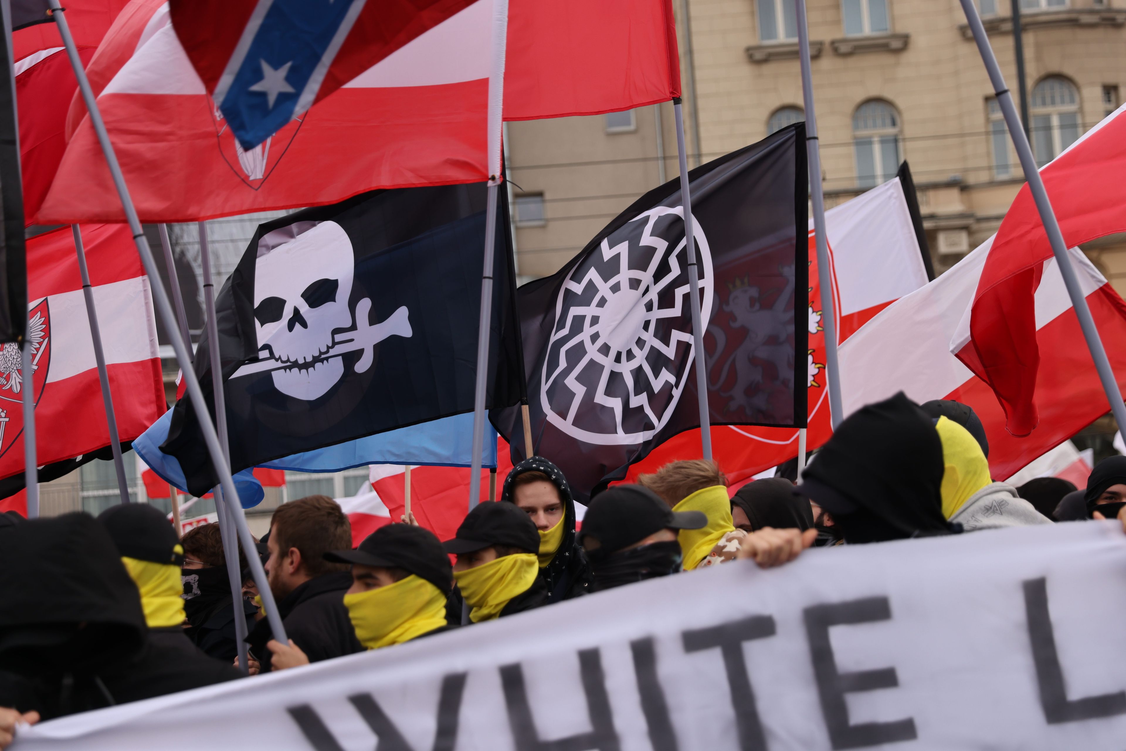11.11.2022 Warszawa . Narodowe Swieto Niepodleglosci . Marsz Niepodleglosci zorganizowany przez srodowiska narodowe .
Fot. Martyna Niecko / Agencja Wyborcza.pl