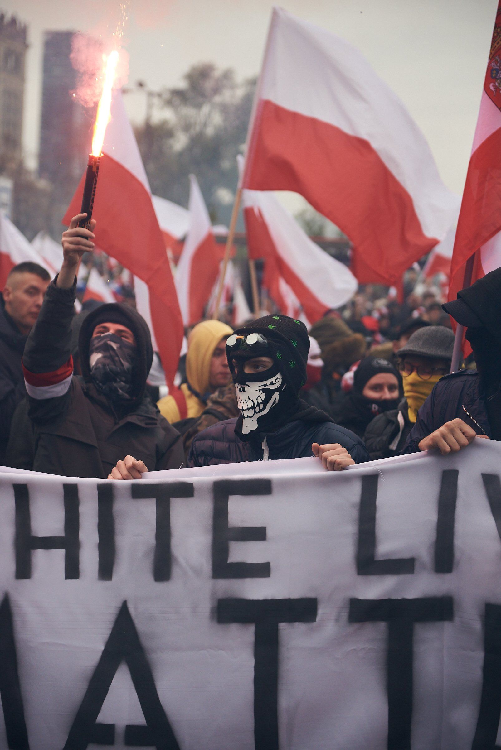Marsz Niepodległości w Warszawie 