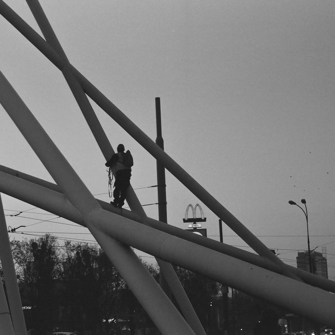 Warszawa, 25.11.2021. Maszt Wolności