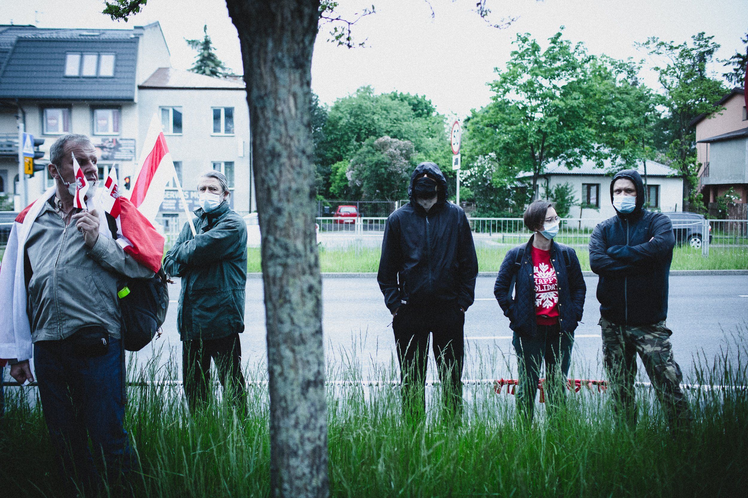 Warszawa, 25.05.2021. Wolność dla więźniów politycznych w Białorusi – pikieta